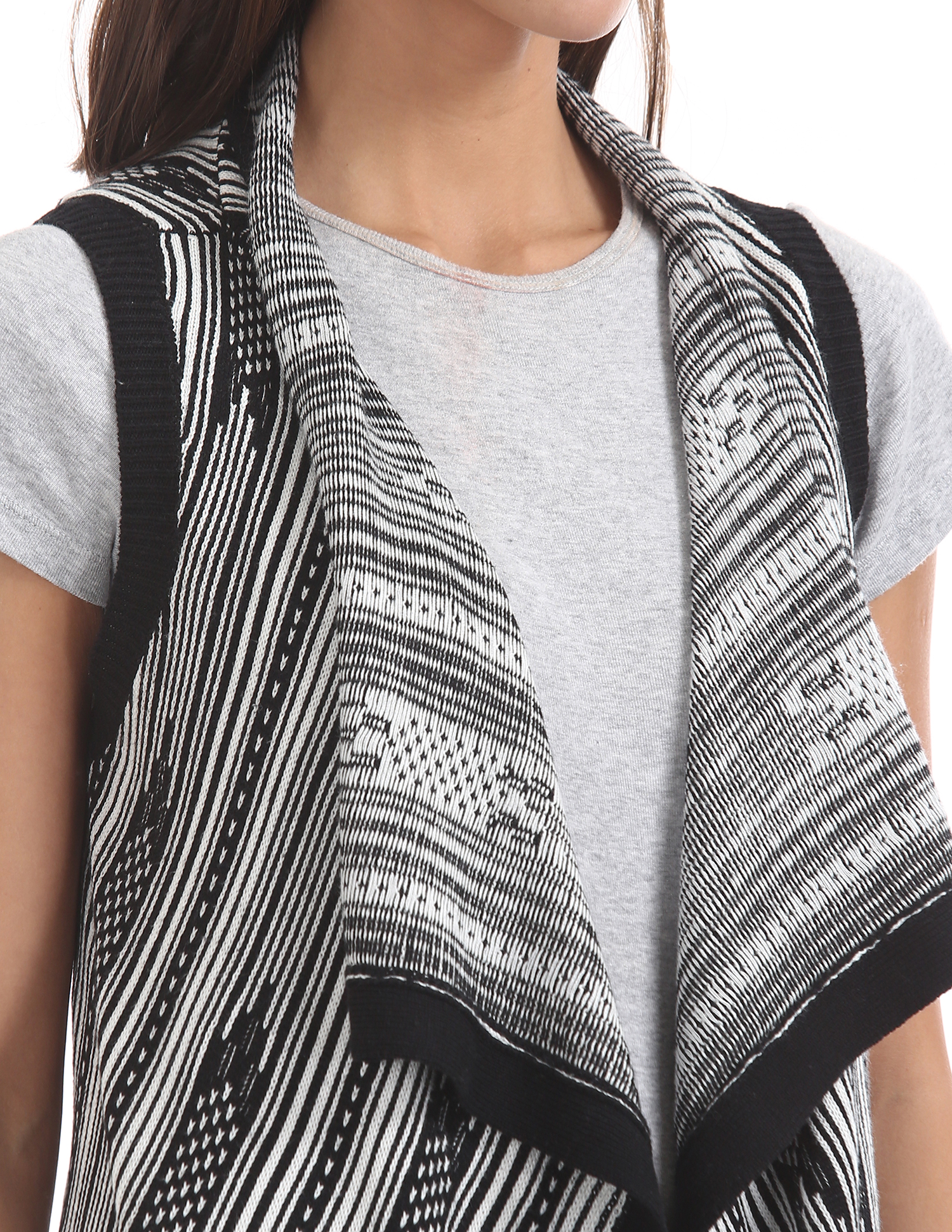 U.S. Polo Assn. Women Casual Wear Printed Shrug